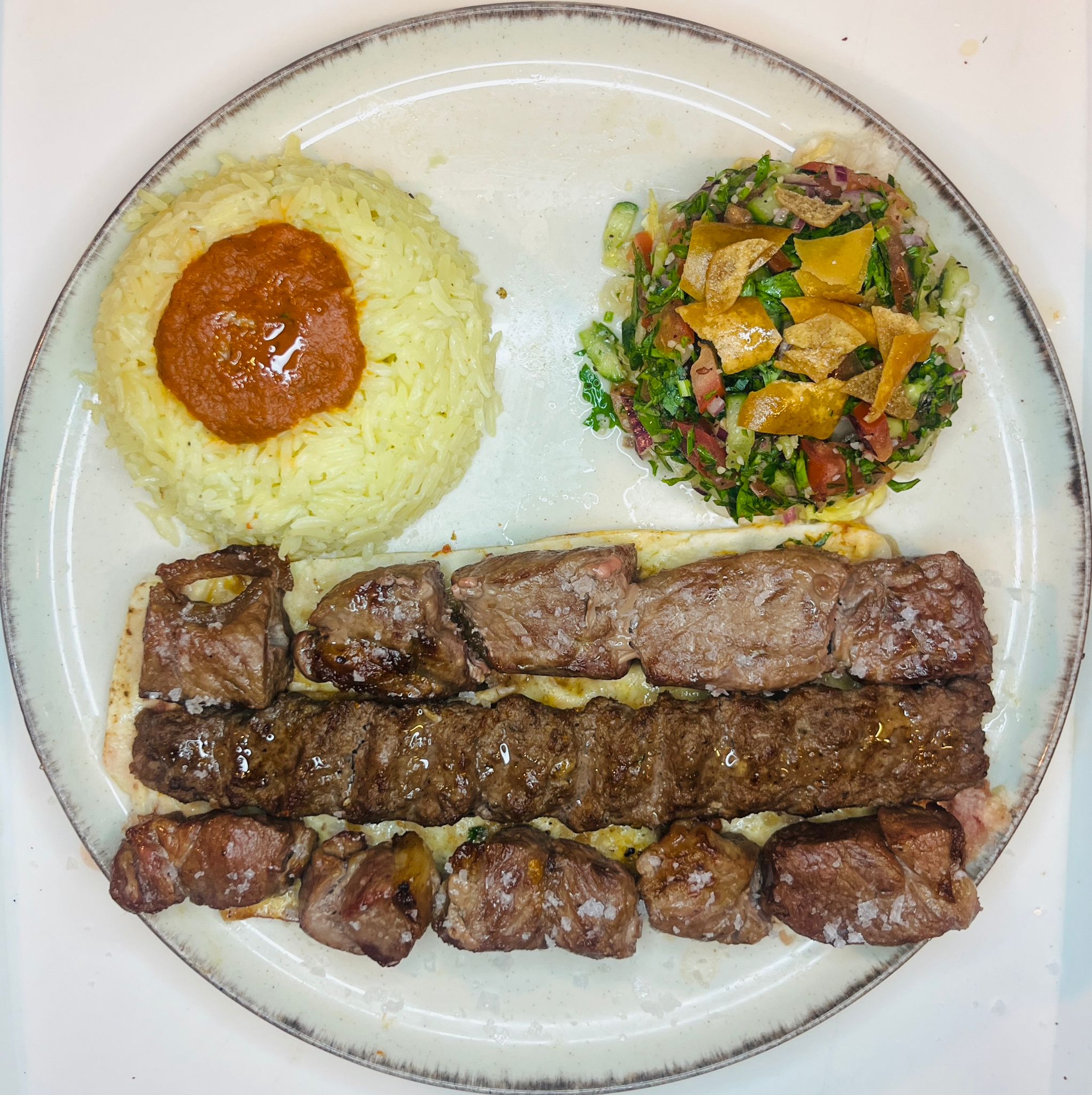 grillmix lam, kebab, kalve